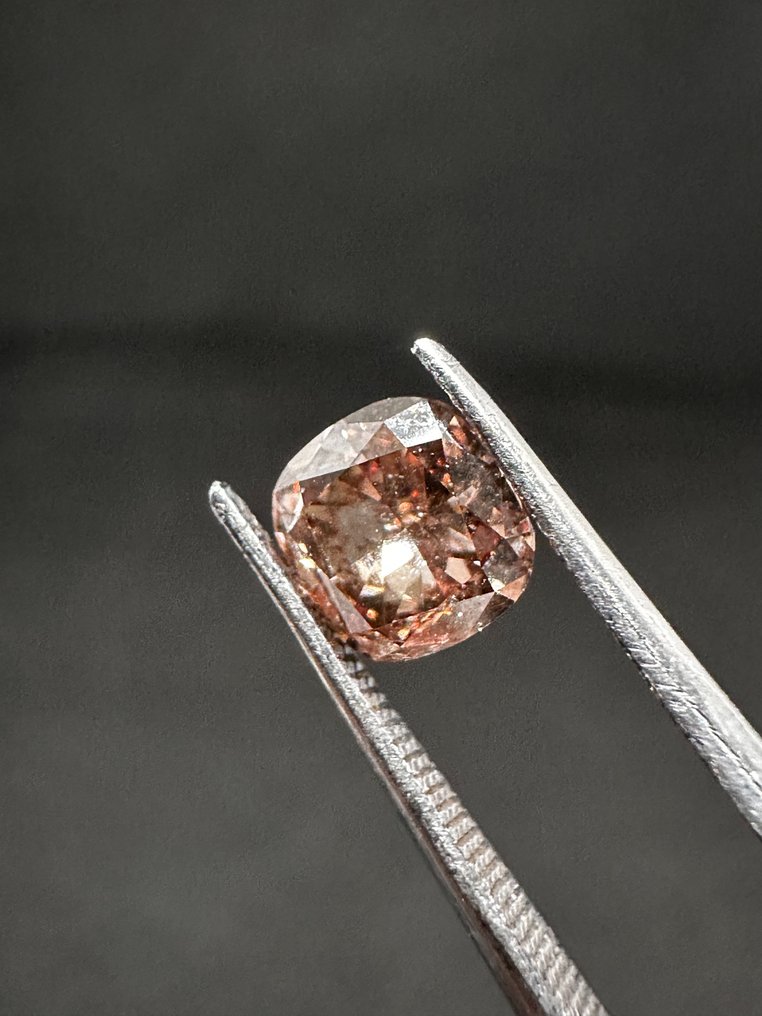 1 pcs Diamante  (Colorido natural)  - 1.01 ct - I1 - Gemological Institute of America (GIA) #1.1