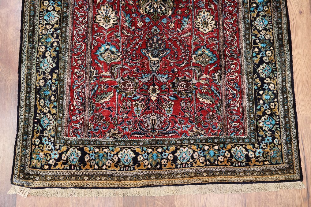 非常美麗的古姆絲綢伊朗 - 地毯 - 155 cm - 108 cm #3.1