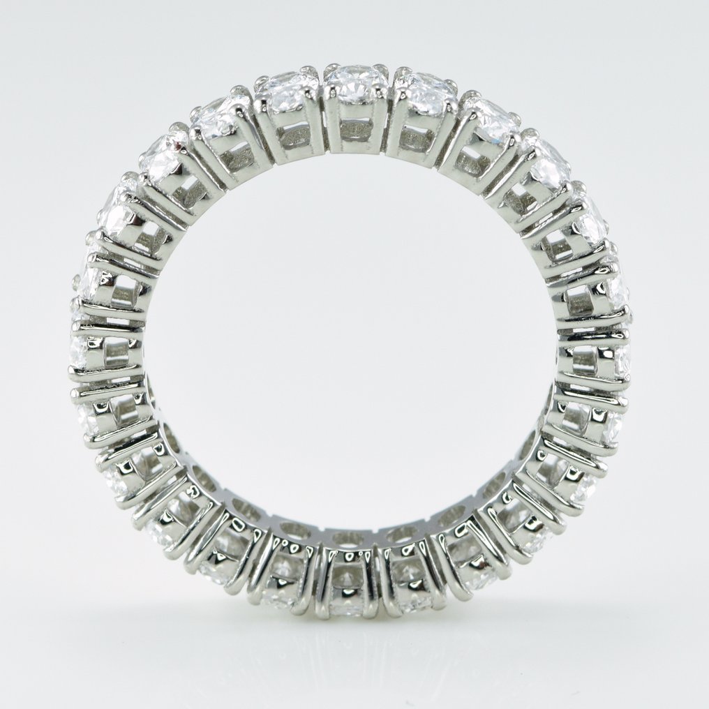 Ring - 14 kt Weißgold -  3.29ct. tw. Diamant  (Laborgezüchtet (Lab Grown)) - Hochzeitsring #1.2