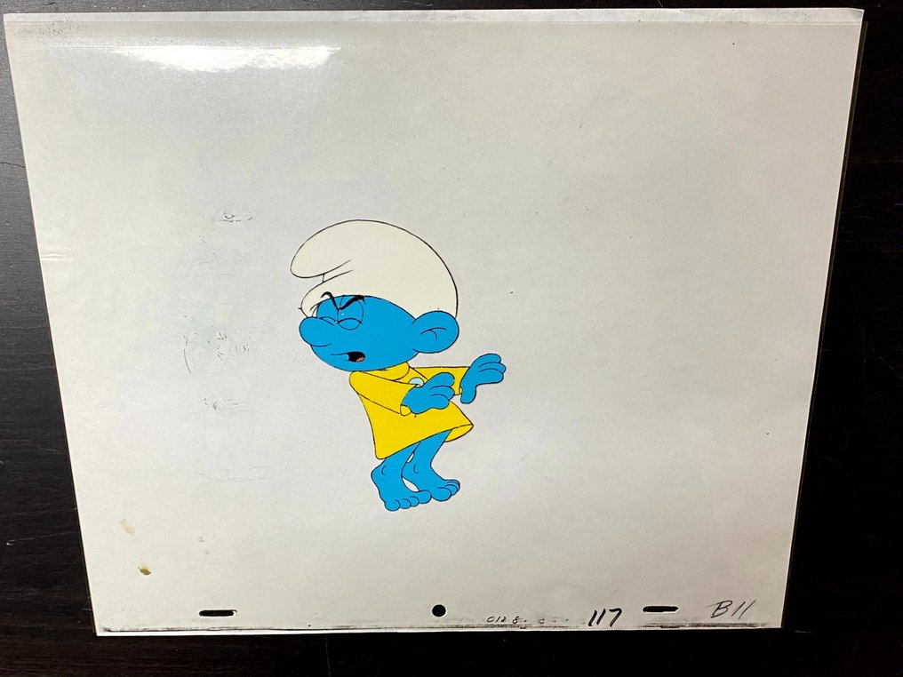 The Smurfs, 1981 - 1 Oryginalna animacja Cel of Snappy #2.1