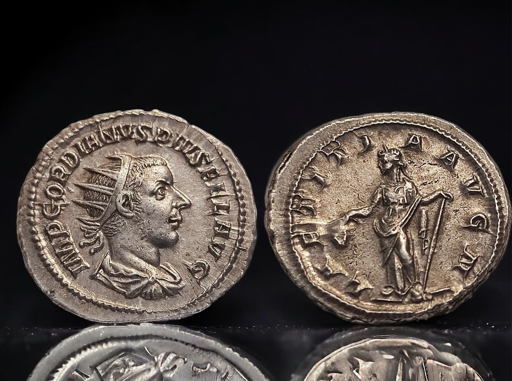 Cesarstwo Rzymskie. Gordian III (AD 238-244). Antoninianus Rome - Laetitia #1.1