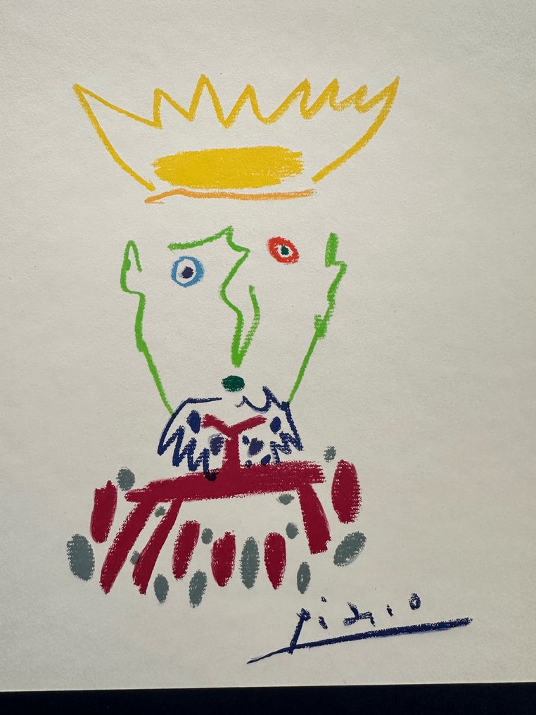 Pablo Picasso (1881-1973) - Le roi II #3.2