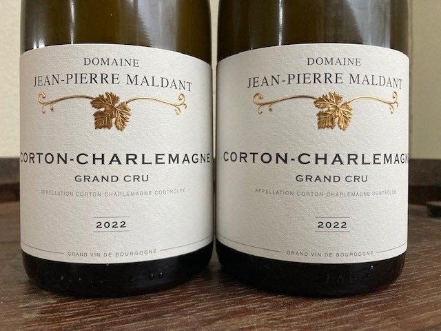 2022 Jean-Pierre Maldant - Corton Charlemagne Grand Cru - 2 Flasker (0,75 L) #1.0