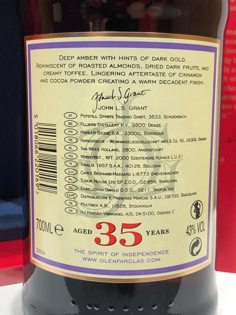 Glenfarclas 35 years old - 70cl #2.1