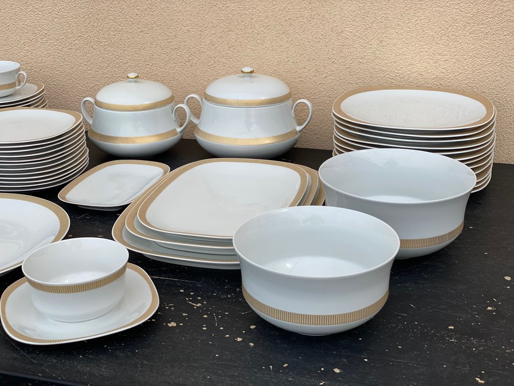Langhental - Table service for 12 (58) - Porcelain #3.2