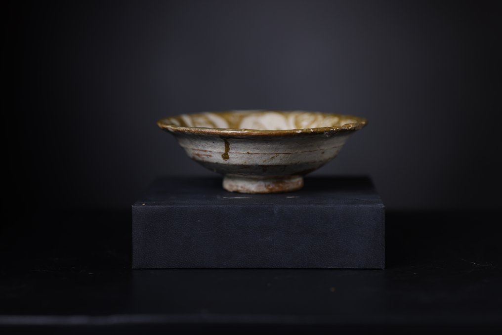 Islamisk Keramik Nishapur skål - 3.5 cm #2.1