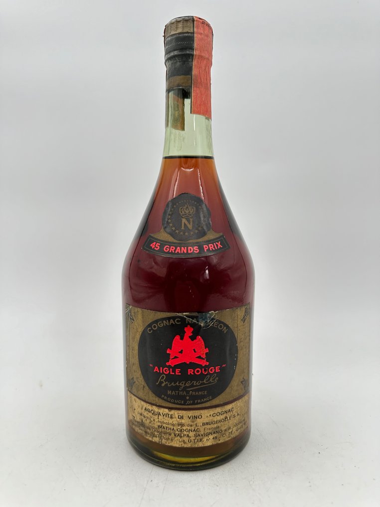 Brugerolle - Aigle Rouge - Cognac Napoléon 45 Grands Prix - b. Anni ‘60 ...