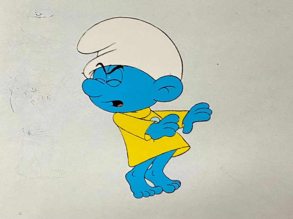 The Smurfs, 1981 - 1 Cel de animación original de Snappy #2.2