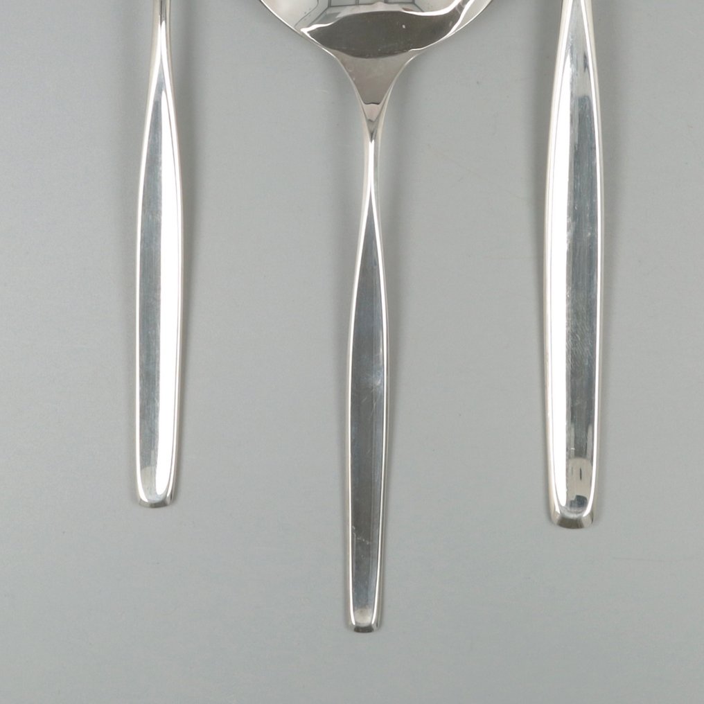 WMF, model Hamburg - Schepwerk - Σετ μαχαιροπήρουνων (3) - .800 silver #2.1