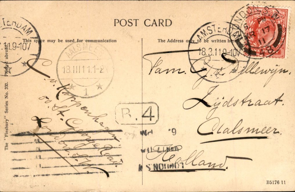 英国 - 伦敦 - 伦敦 - 明信片 (115) - 1900-1950 #3.1
