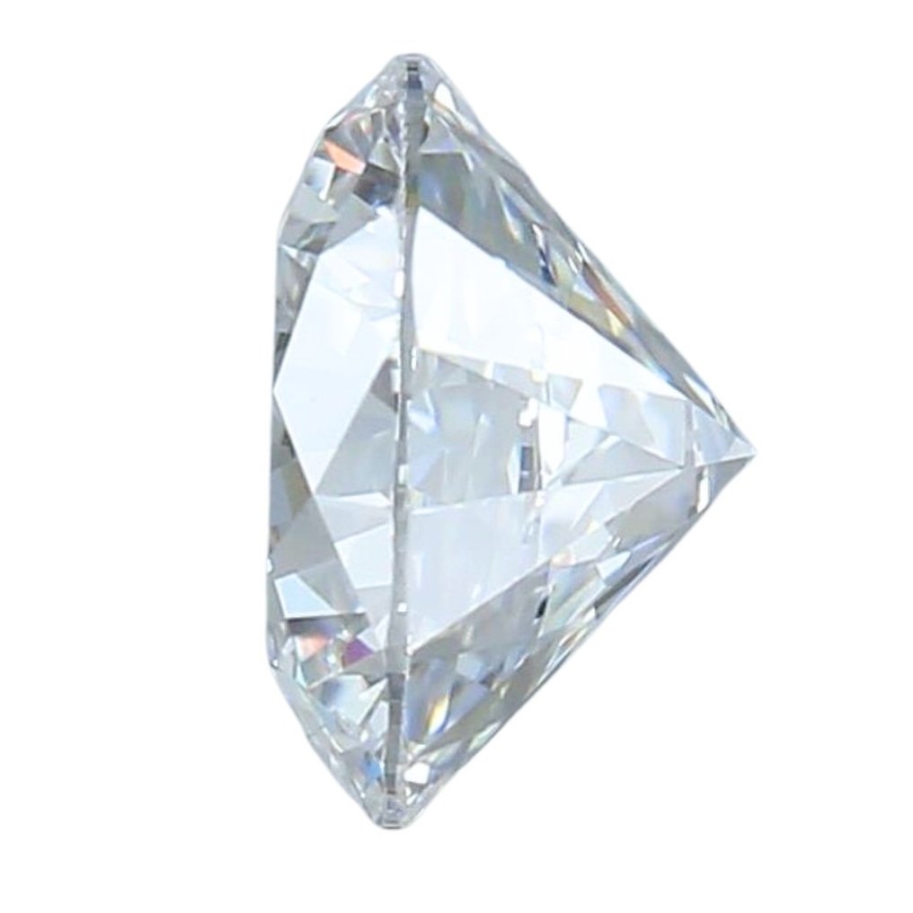 1 pcs 钻石 - 1.37 ct - 圆形, 明亮型 - D (无色) - 无瑕疵的 #1.2