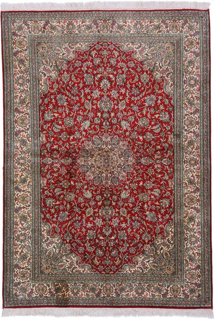 Nuovo tappeto in seta Kashmir - Molto bello - Tappeto - 182 cm - 128 cm #1.1
