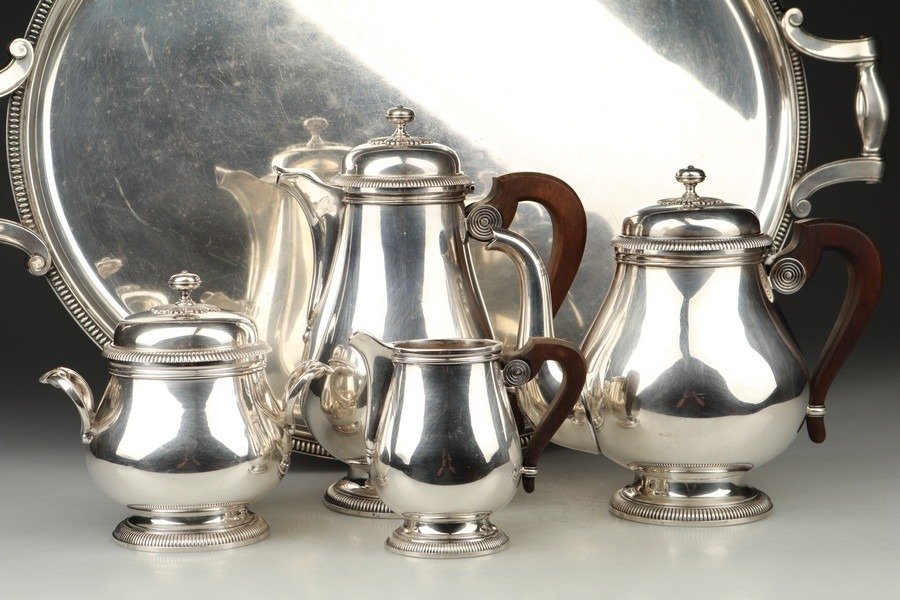 Christofle - 咖啡及茶水用具 - 镀银 #2.2