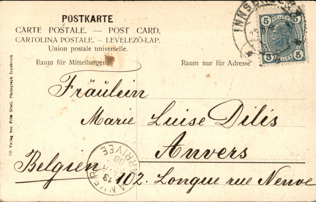 奧地利 - 明信片 (110) - 1900-1960 #3.1