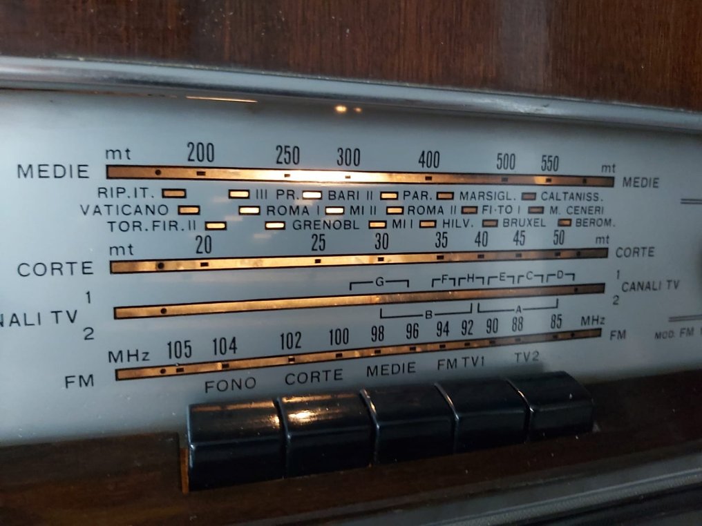 Magnafon - FM 114 Csöves rádió #2.3
