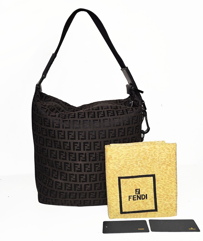 Fendi - Hobo Monogramma FF Zucchino - Shoulder bag #1.1
