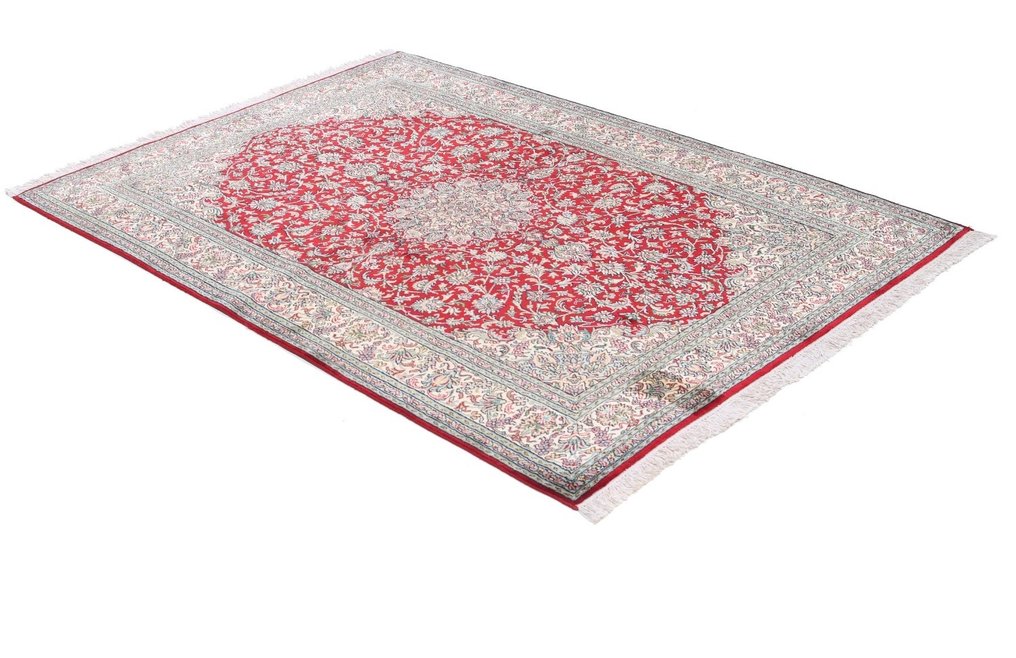 Nuovo tappeto in seta Kashmir - Molto bello - Tappeto - 182 cm - 128 cm #1.3