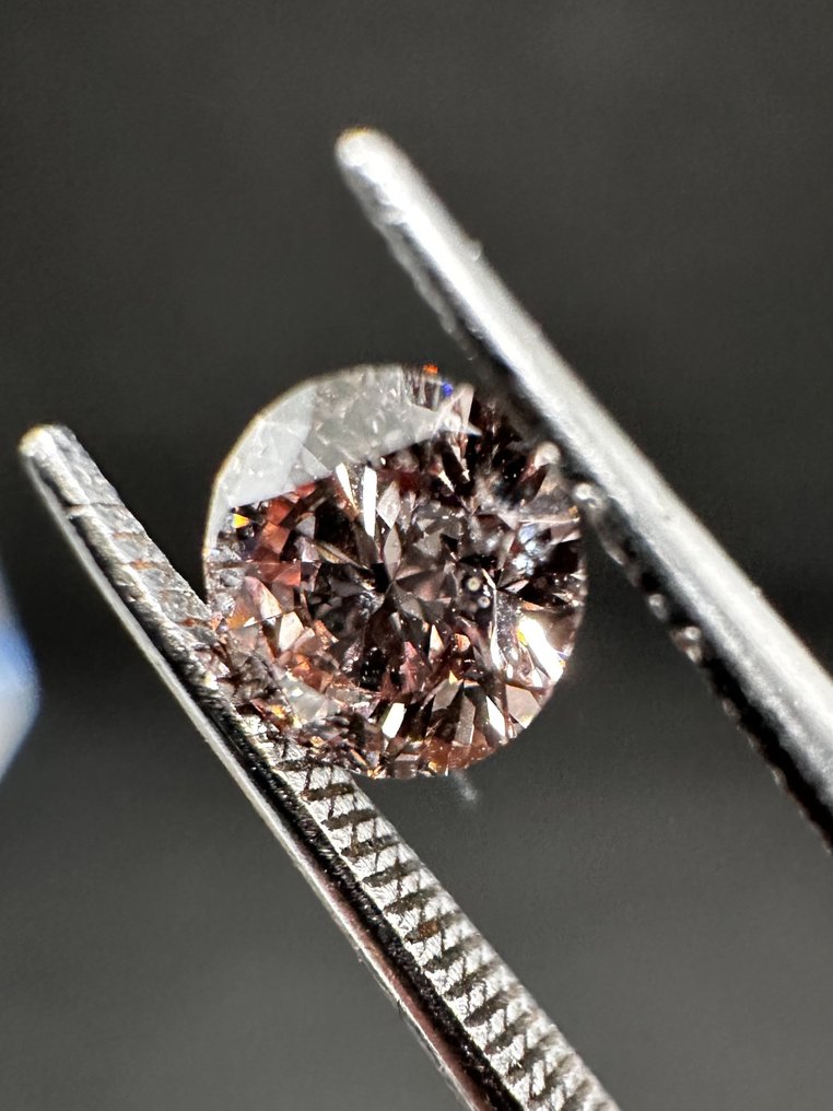 1 pcs 钻石  (天然色彩的)  - 0.51 ct - 圆形 - SI2 微内含二级 - 美国宝石研究院（GIA） #1.2
