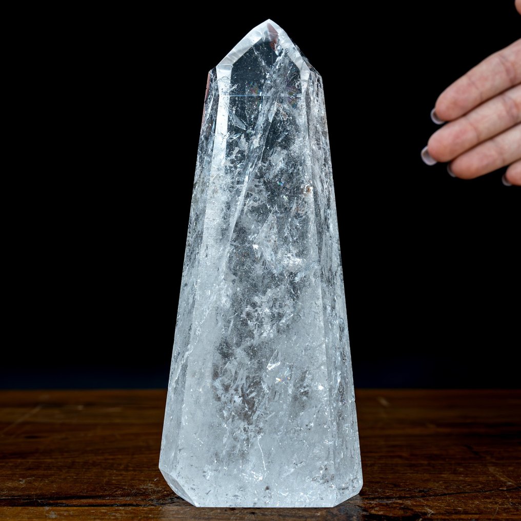 First Quality Natural AAA++ Quartz Crystal, Brazil- 732.54 g #2.1