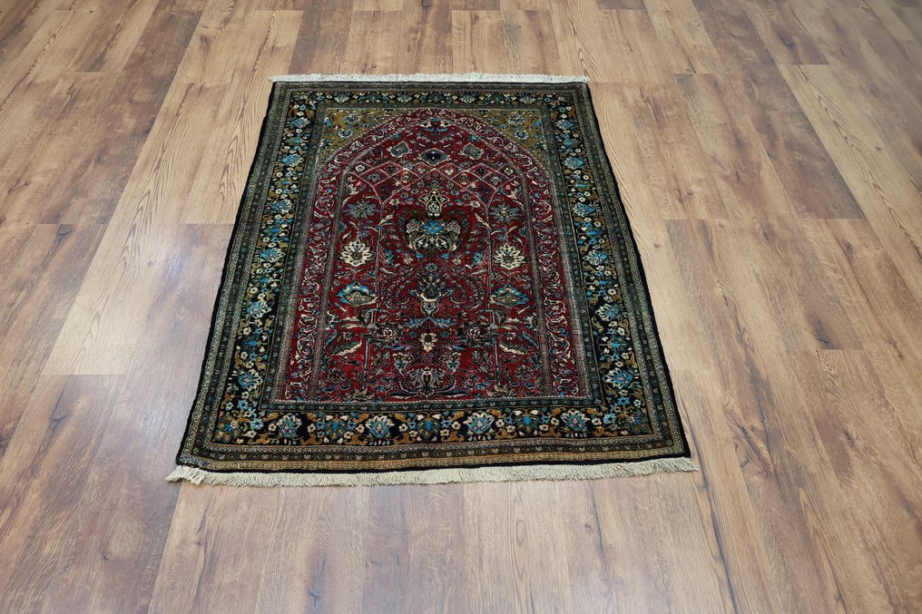 非常美丽的古姆丝绸伊朗 - 地毯 - 155 cm - 108 cm #1.1