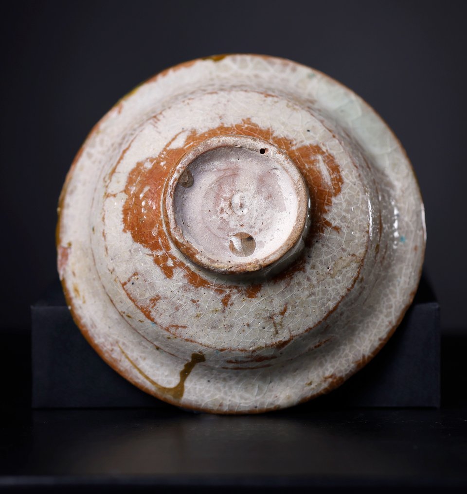 Islamisk Keramik Nishapur skål - 3.5 cm #1.2