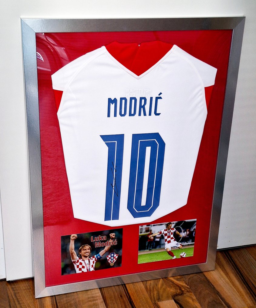 Kroatien - Voetbal Europees kampioenschap - Luka Modrić - Football jersey  #1.1