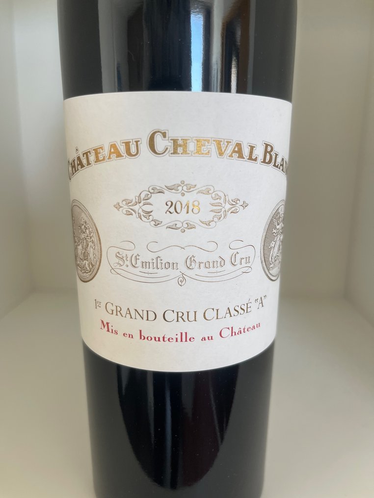 2018 Chateau Cheval Blanc - Saint-Émilion 1er Grand Cru Classé A - 1 Bottiglia (0,75 litri) #1.2