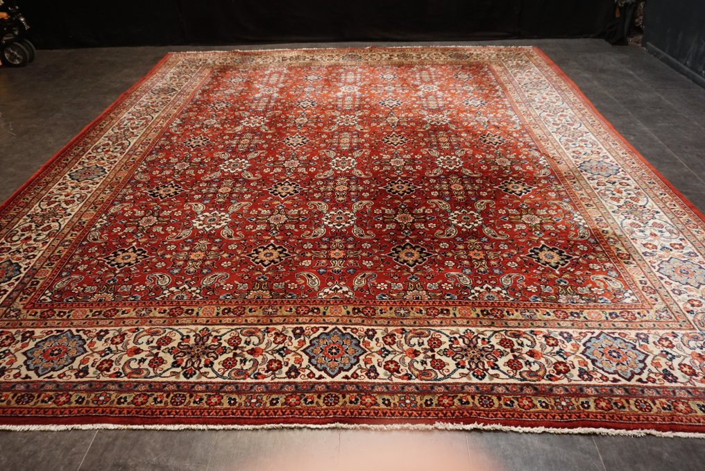 薩魯克 伊朗 - 地毯 - 367 cm - 311 cm - 高品質 #1.1