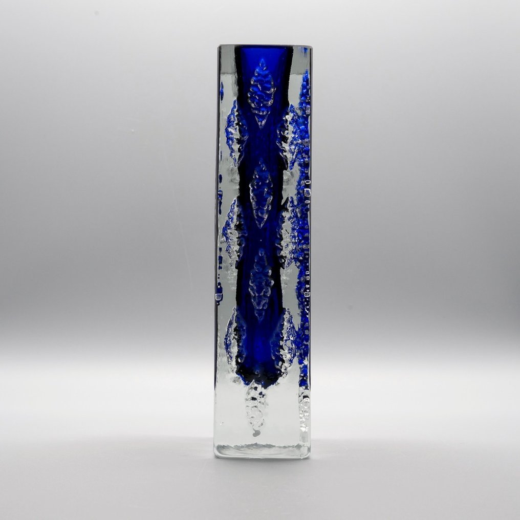 Ingrid Glas - Kurt Wokan - Vase -  Borckenglas  - Glas - Signeret H 25 cm #2.1