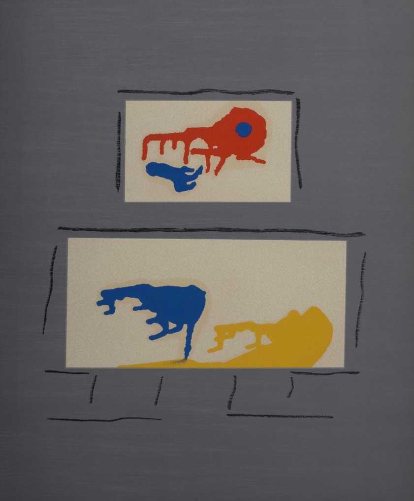 Max Ernst (1891-1976) - Comme midi fume un verre #1.1
