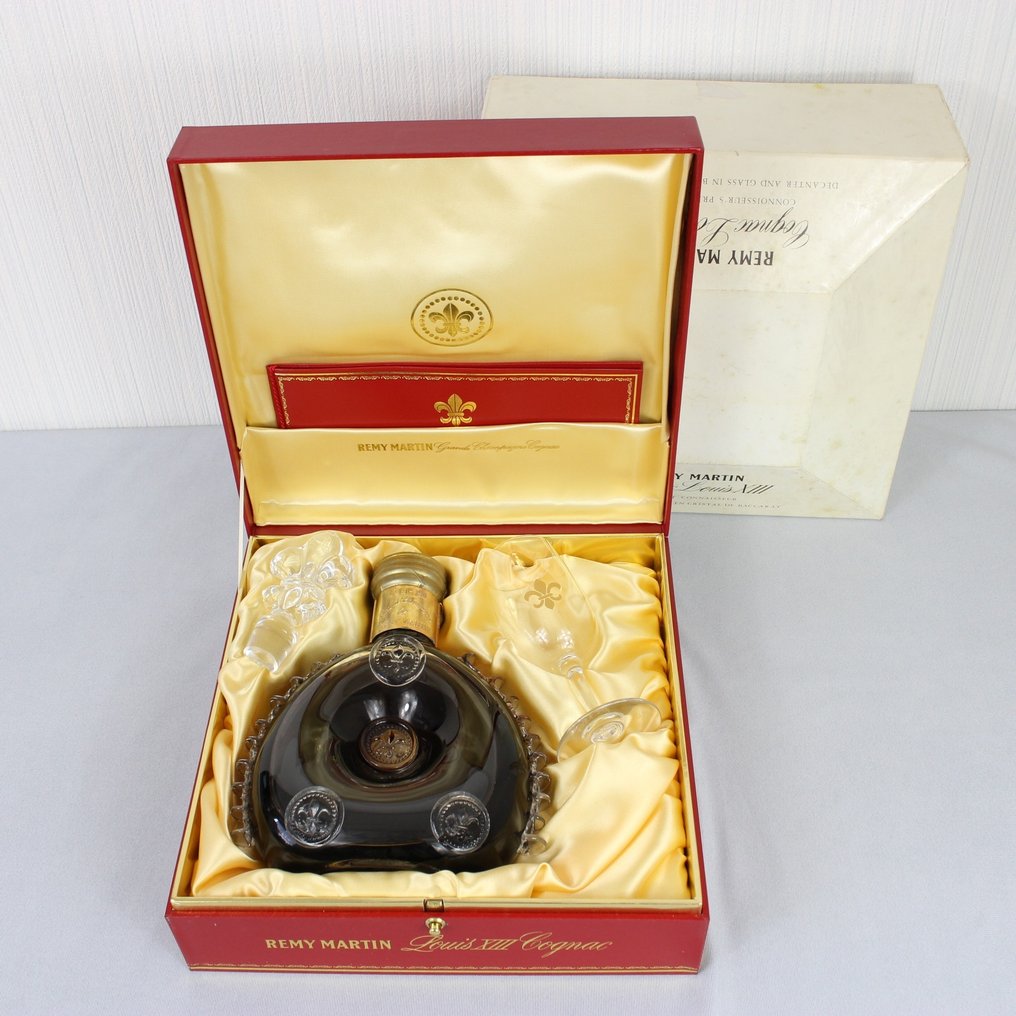 Rémy Martin - Louis XIII Baccarat Bottle with Glass  - b. anii `80 - 70 cl #1.1