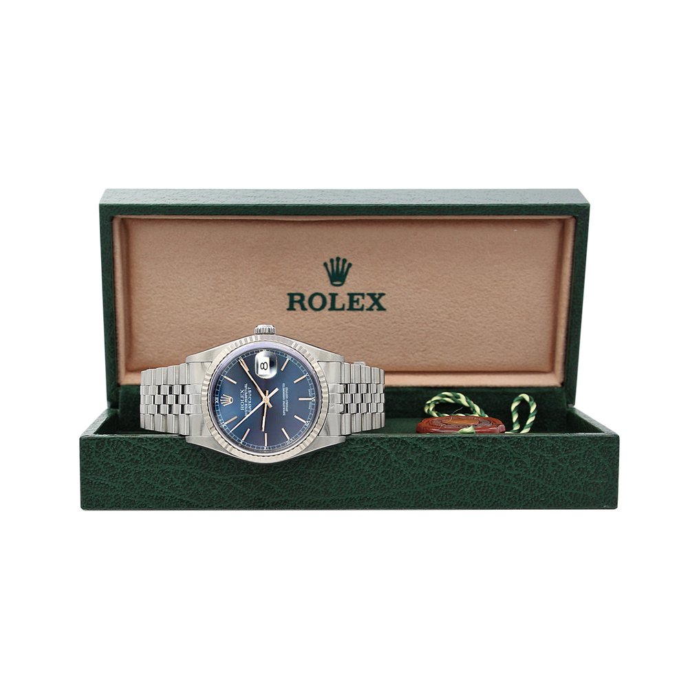 Rolex - Datejust - Blue Circle Hours Dial - 16234 - Unisex - 1990-1999 #1.2