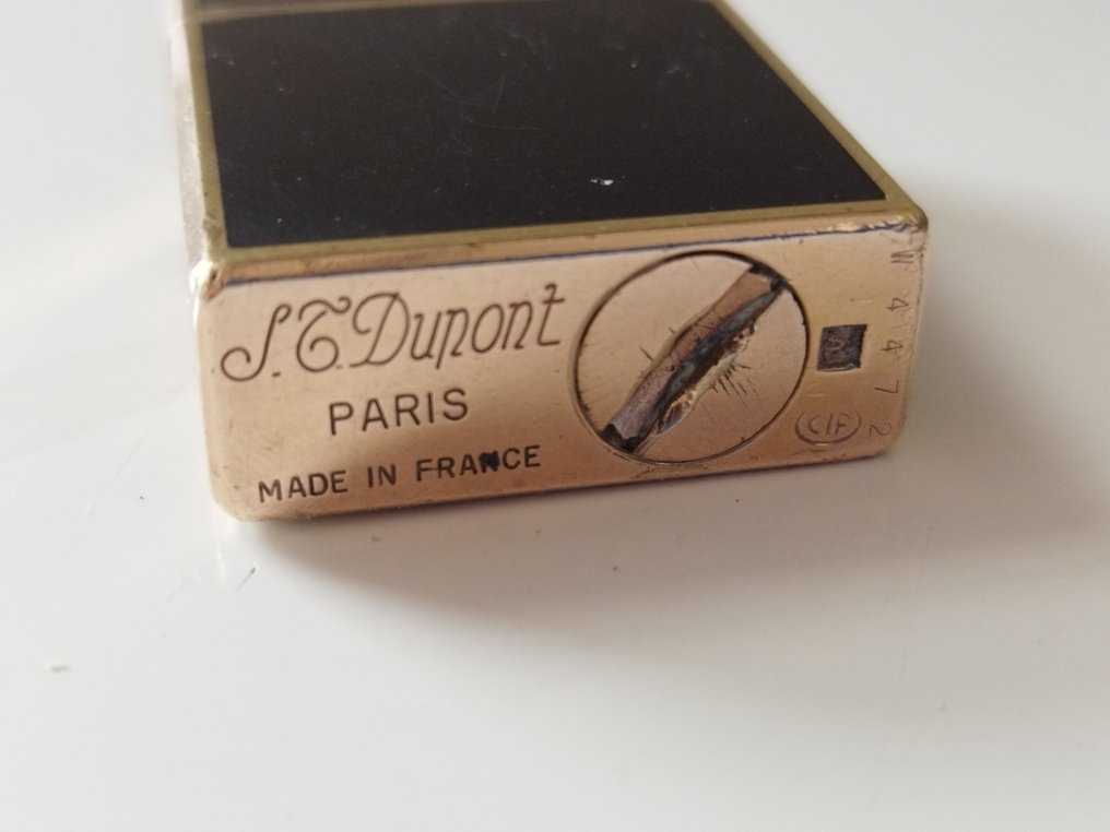 S.T. Dupont - Brichetă de buzunar - Placat cu aur, Laque de chine #2.1