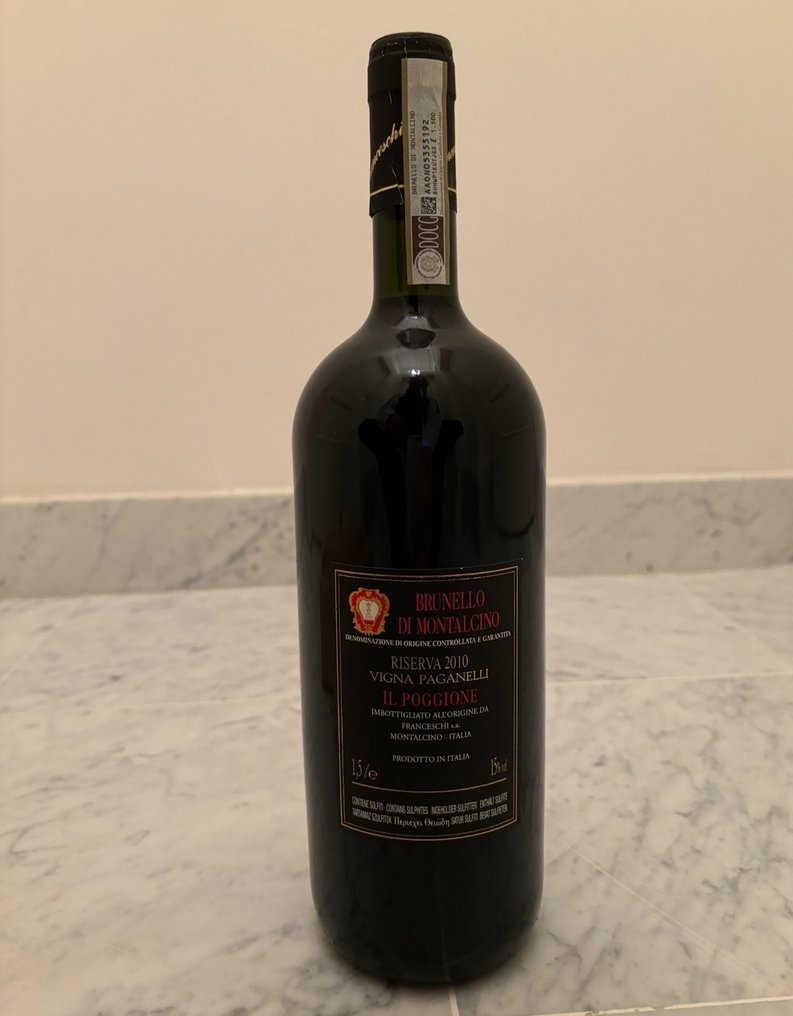 2010 Il Poggione Vigna Paganelli Riserva - Brunello di Montalcino - 1 Magnum (1,5 L) #3.2