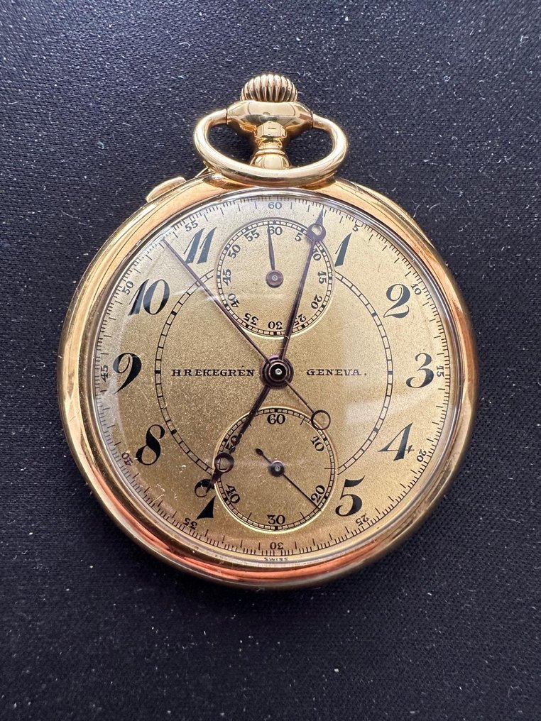 H.R. Ekegren GENEVE - cronografo rattrapante - 1901-1949 #1.1