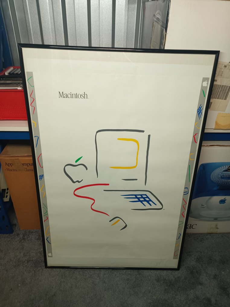 Apple Macintosh 128K Picasso Poster - 麥金塔 #1.1