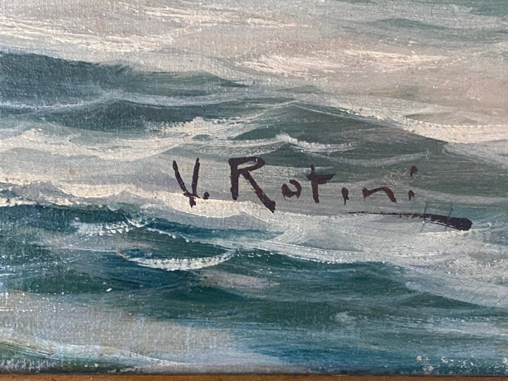 Valerio Rotini (1911) - Vista puerto mediterráneo #3.1