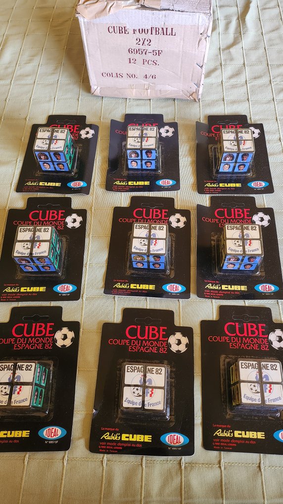 VM i fodbold - 1982 - Rubiks terning - 9x  #1.1
