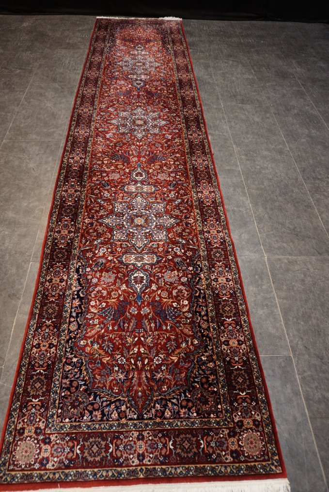 Isfahan - Teppich - 368 cm - 82 cm - Läufer #1.1