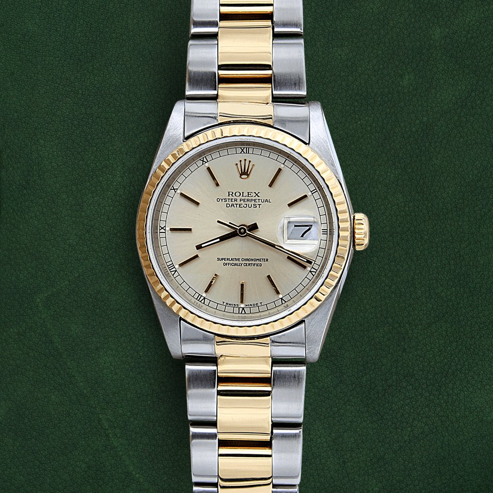 Rolex - Oyster Perpetual Datejust 36 - Silver Dial - 16233 - 中性 - 1990-1999 #1.1