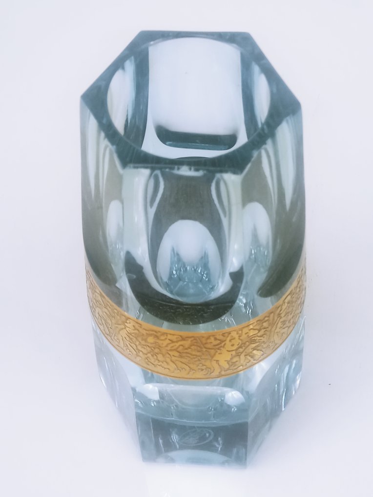 Moser - 花瓶  - 玻璃 - 签 #1.2