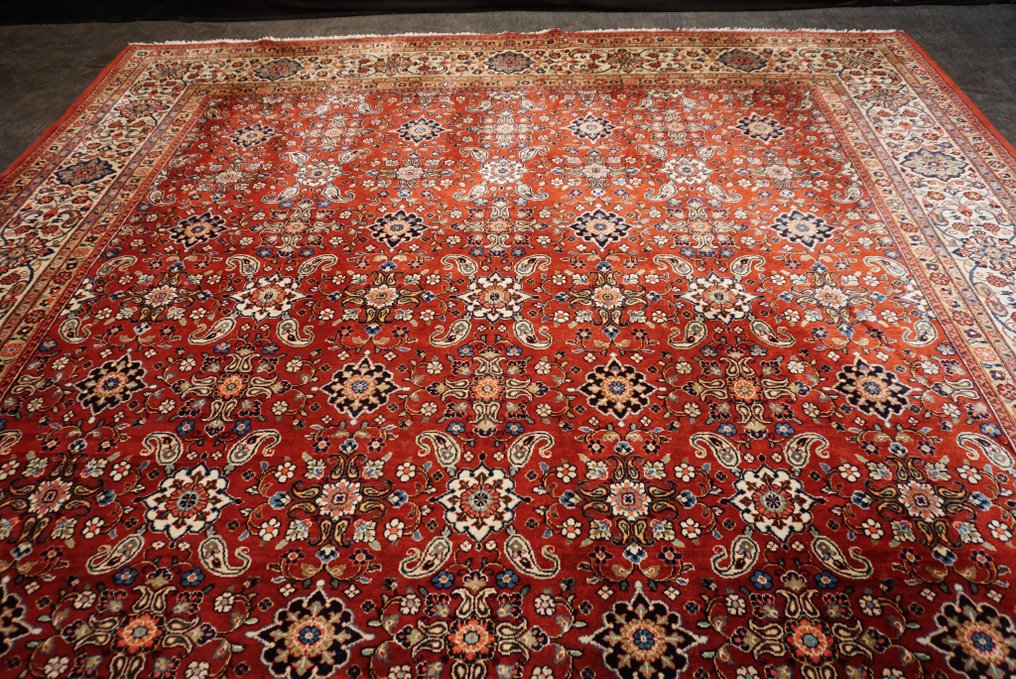 薩魯克 伊朗 - 地毯 - 367 cm - 311 cm - 高品質 #2.1