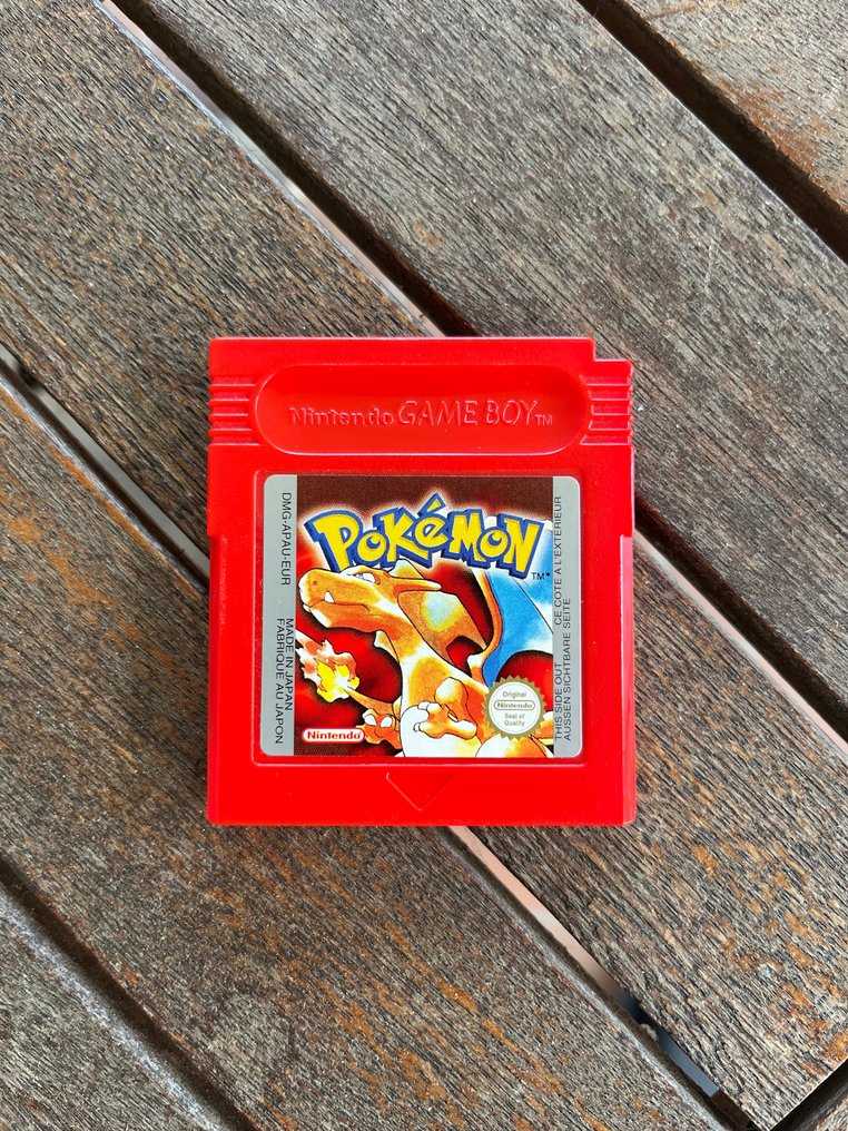 Nintendo - GameBoy Color RED Version 1998 - Pokemon Red Version - portable videogame - Konsola do gier wideo #1.2
