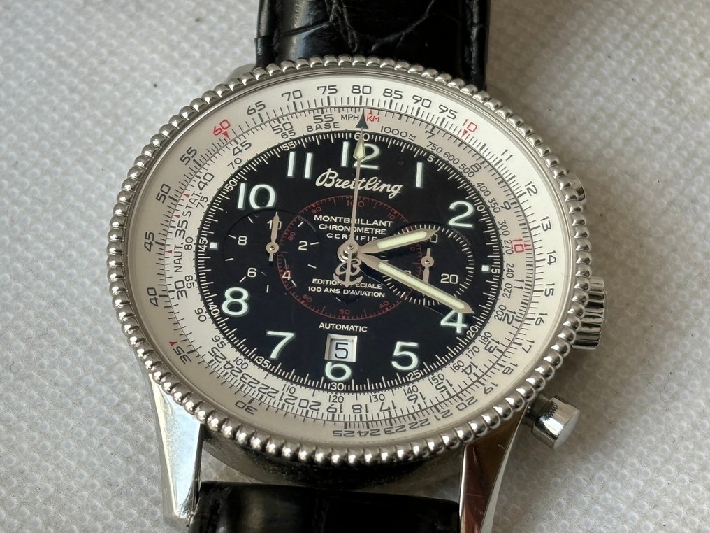 Breitling - Montbrillant  Edition Speciale Navitimer - A35330 - Herre - 2000-2010 #2.1