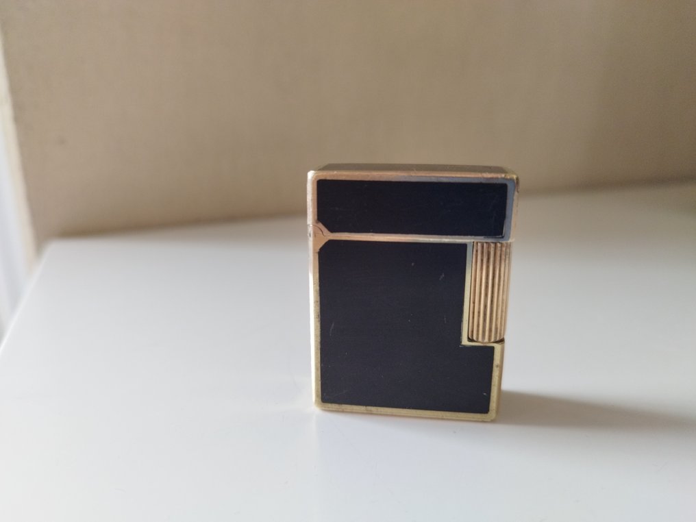 S.T. Dupont - Accendino tascabile - Placcato oro, Laque de chine #1.1