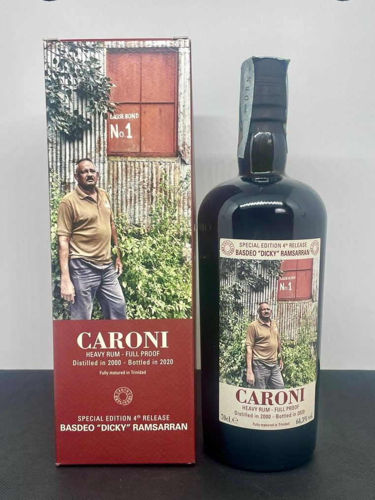 Caroni 2000 20 years old Velier - Employees 4th Release - Basdeo “Dicky” Ramsarran  - b. 2020 - 70厘升 #1.1