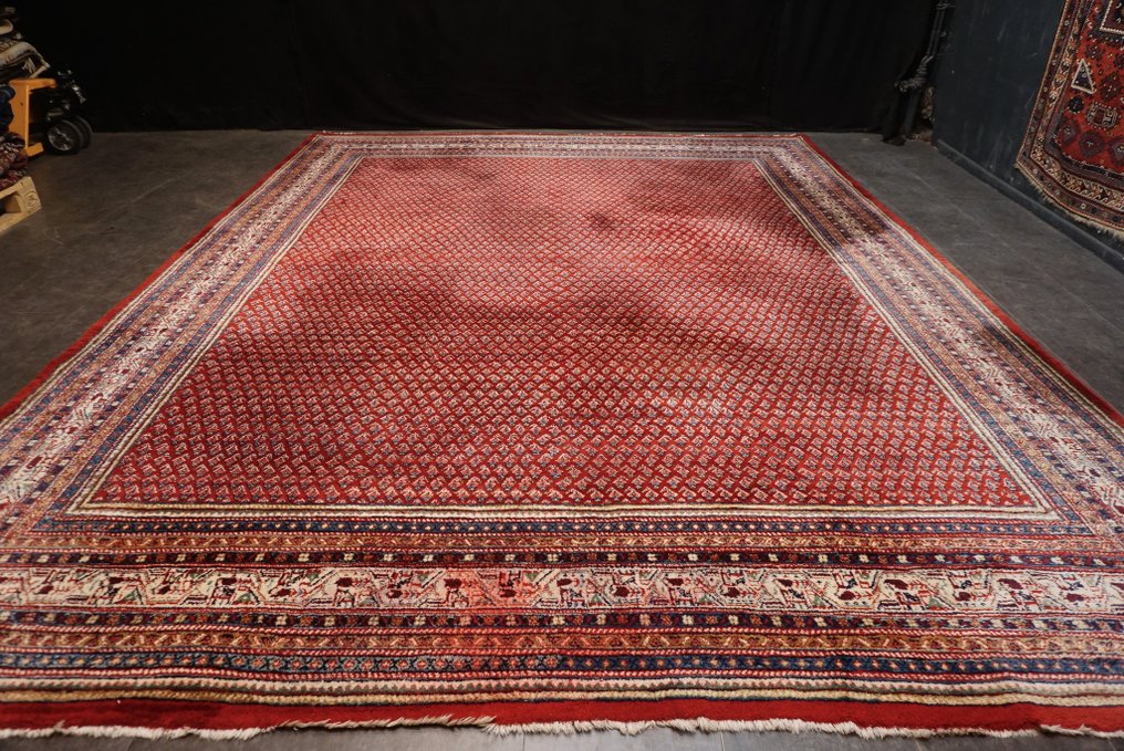 薩魯克在伊朗 - 地毯 - 400 cm - 307 cm #1.1