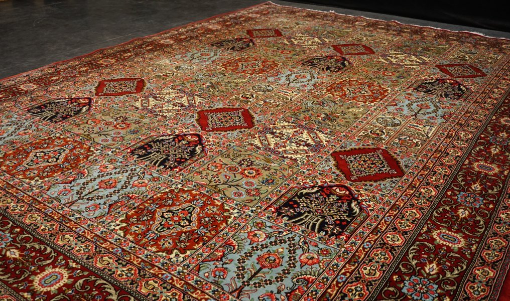 Qom Iran - Carpet - 348 cm - 247 cm - Perfect #3.1