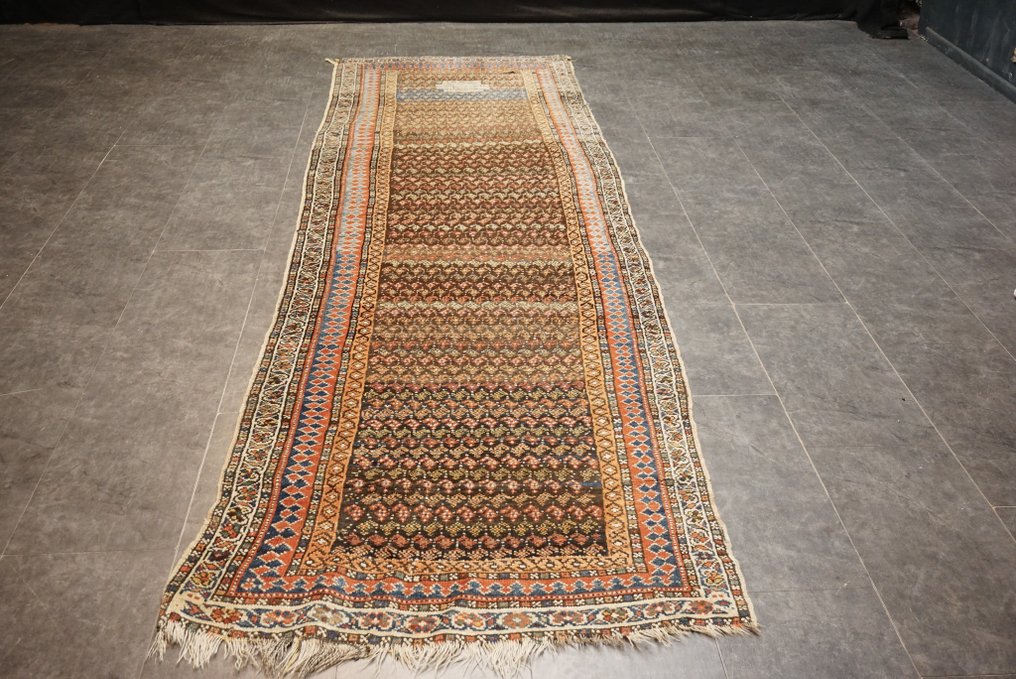 Antiker shahsavan Datiert - Teppich - 354 cm - 108 cm #2.1