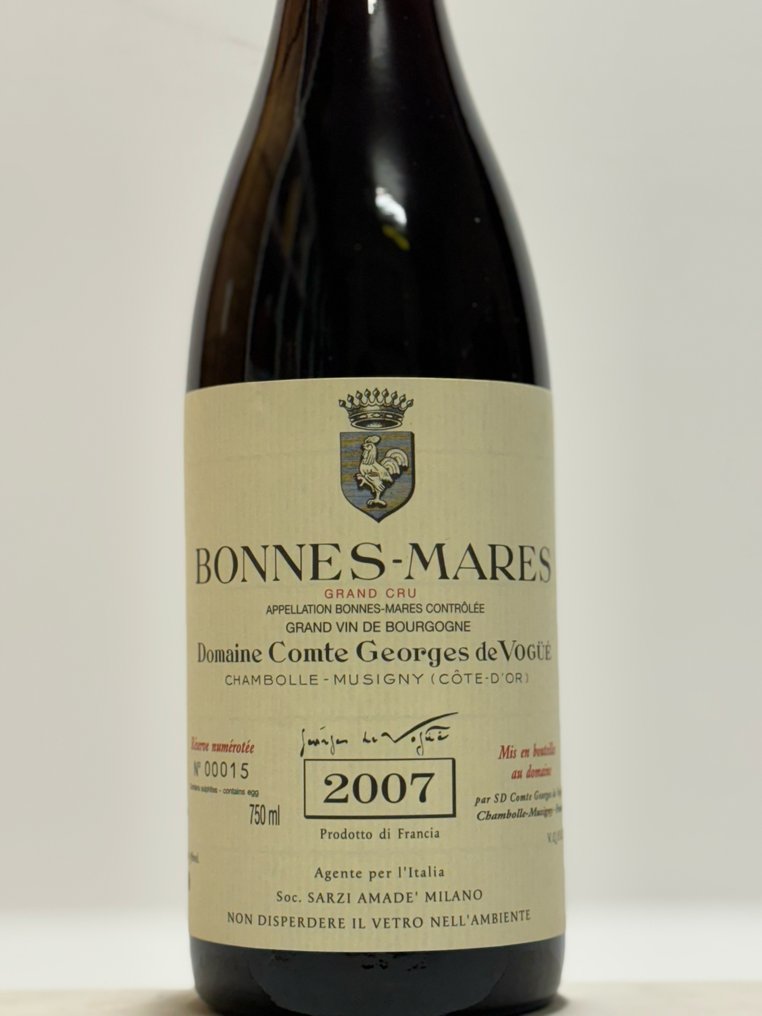2007 Domaine Comte Georges de Vogüé - Bonnes-Mares Grand Cru - 1 Flaska (0,75 l) #1.2
